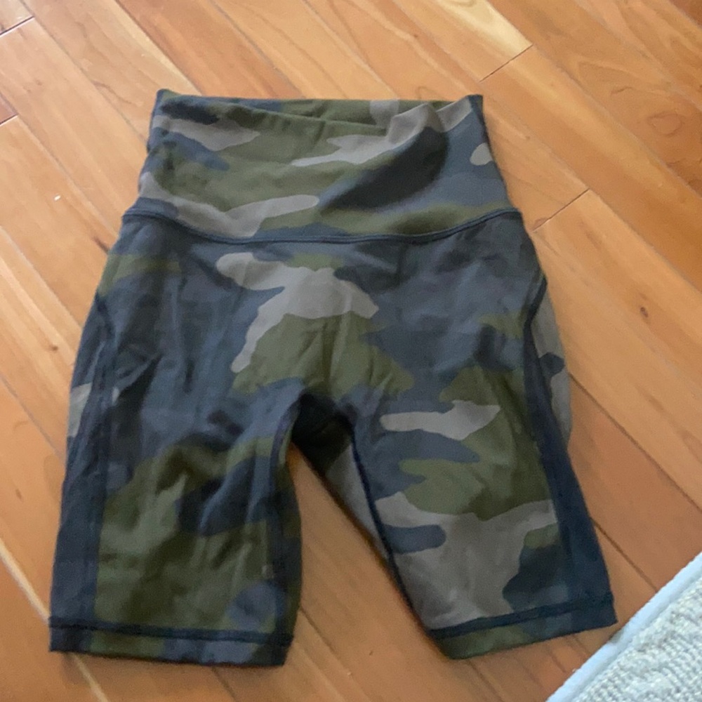 Aerie Camo Bike Shorts